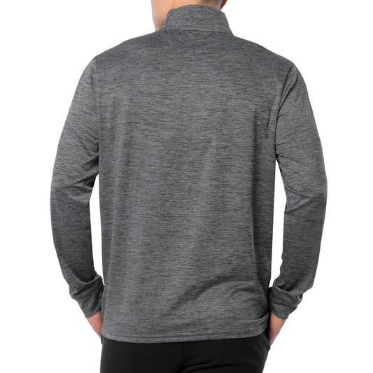 Men's Grey Lightweight Quarter Zip