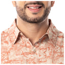 Men's Distress Tapestry Performance Fishing Shirt