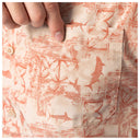 Men's Distress Tapestry Performance Fishing Shirt
