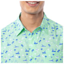 Men's Nautical Palms Performance Fishing Shirt