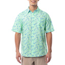 Men's Nautical Palms Performance Fishing Shirt