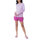 Women's Ocean Current Long Sleeve Raglan Slub Shirt