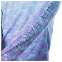 Women's Blue Scale Long Sleeve Raglan Slub Shirt