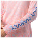 Women's Dolphin Marble Long Sleeve Raglan Slub Shirt