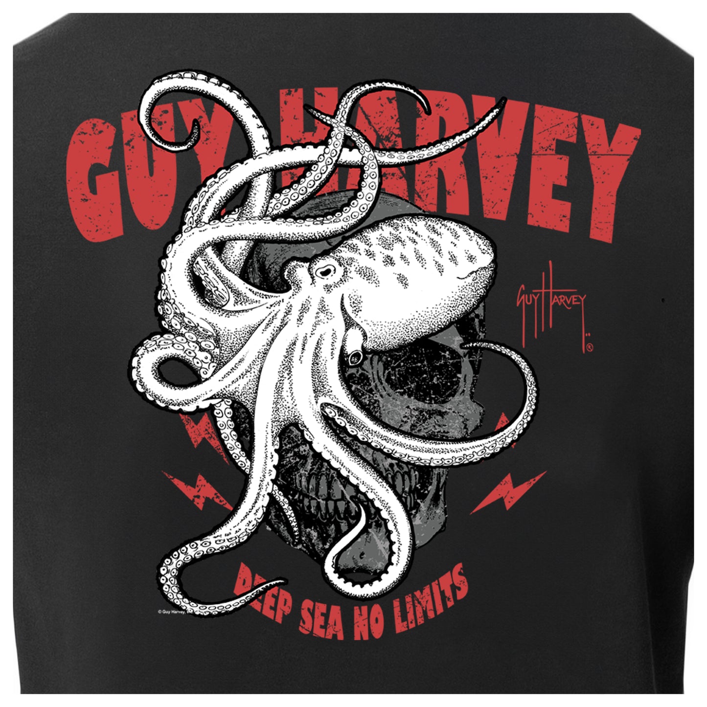 Men's Deep Sea Octopus Short Sleeve T-Shirt