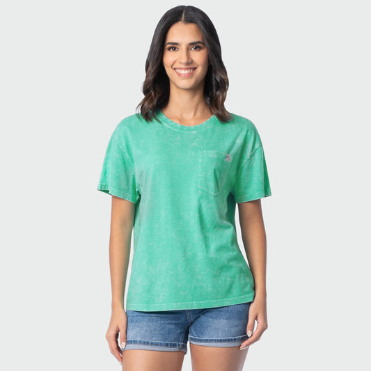 Coastal Wash Tee - Flower Arch