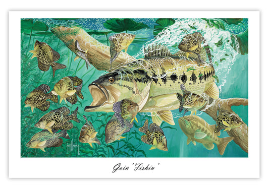 "Goin' Fishin' " Limited Edition Lithograph