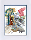 "Gulf Life" Mini Print