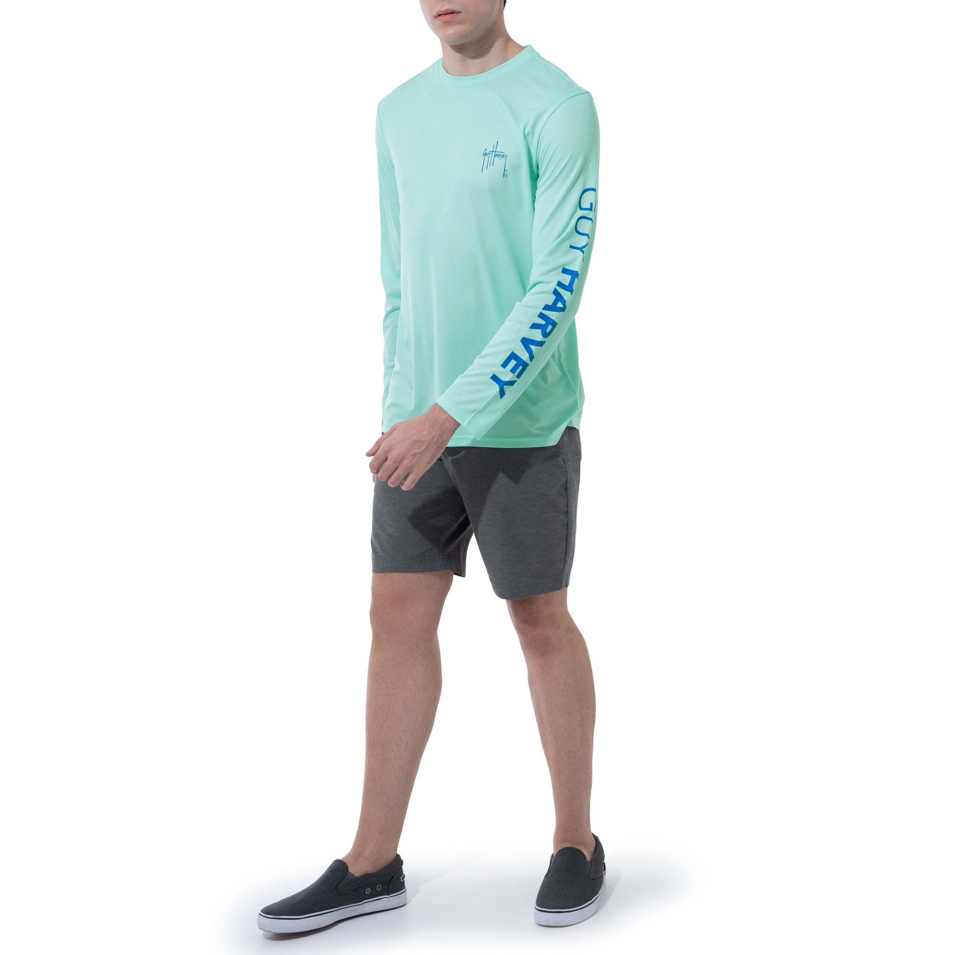 Men's Long Sleeve Sun Protection Shirt UPF 50+ – Guy Harvey