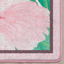 Flamingo Floral Area Rug