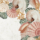 Floral Shell Area Rug