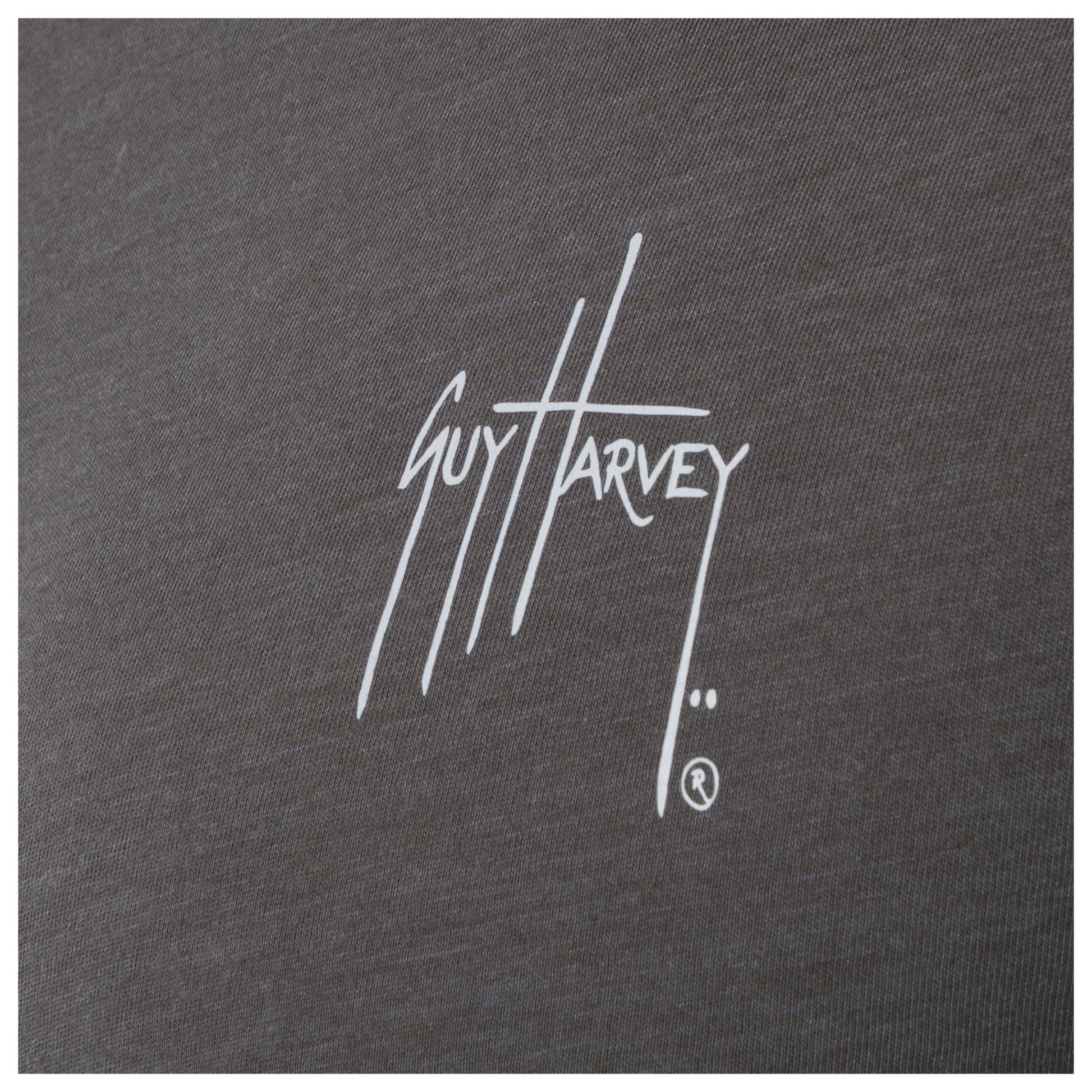 Guy Harvey logo on a black background