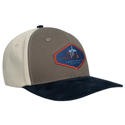 Men's Marlin Patch Sueded Snapback
