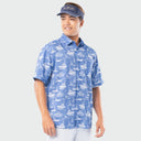 Mariner Fishing Shirt - Boat Sketch
