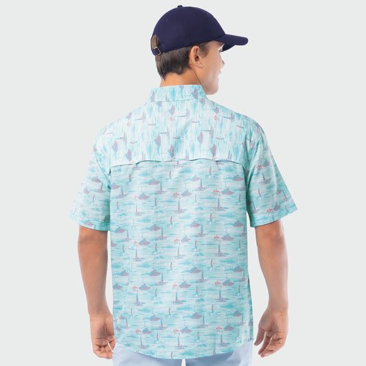 Mariner Fishing Shirt - Lighthouse Dawn
