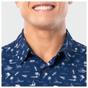 Mariner Fishing Shirt - Maritime Motif