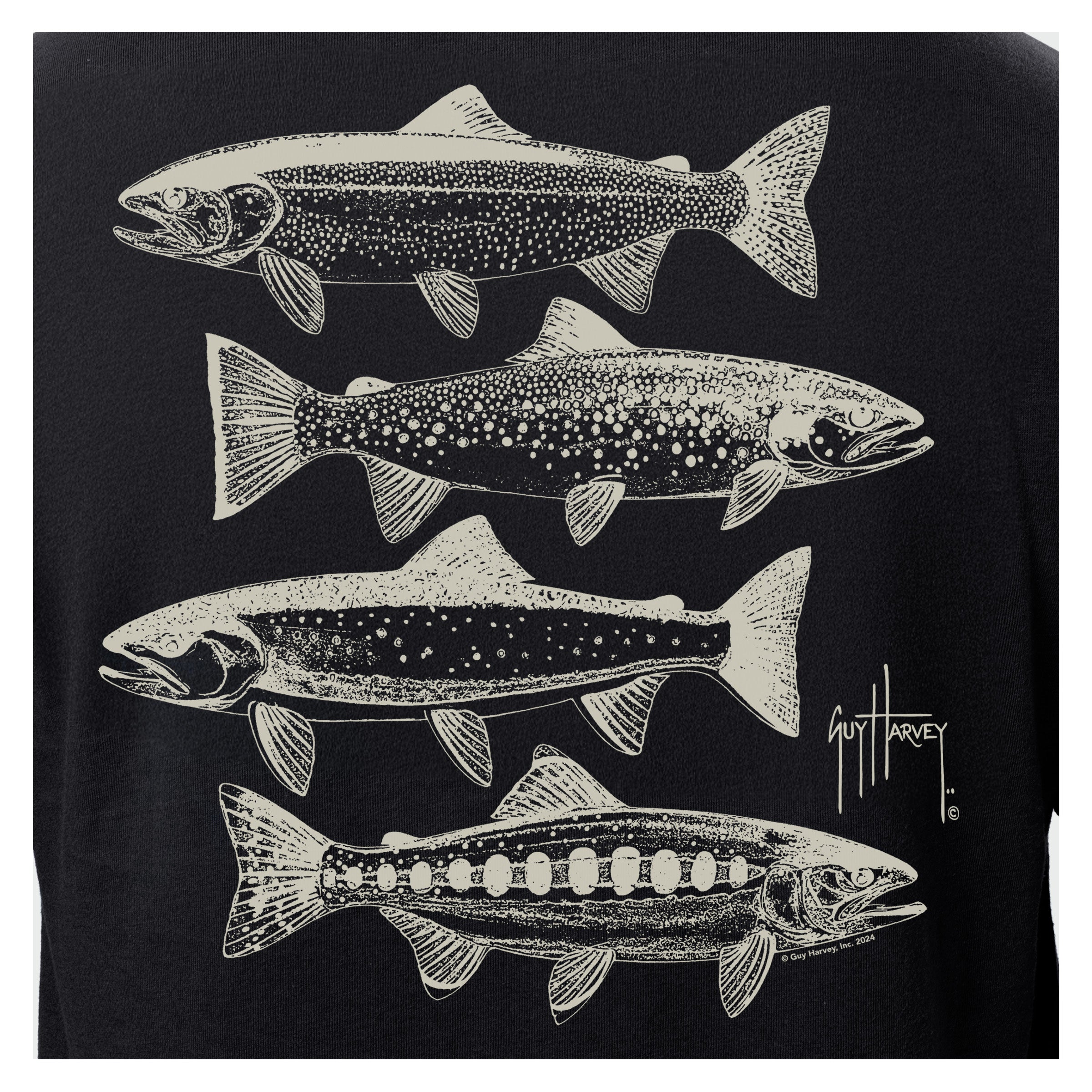 OG Long Sleeve Tee - River Collage