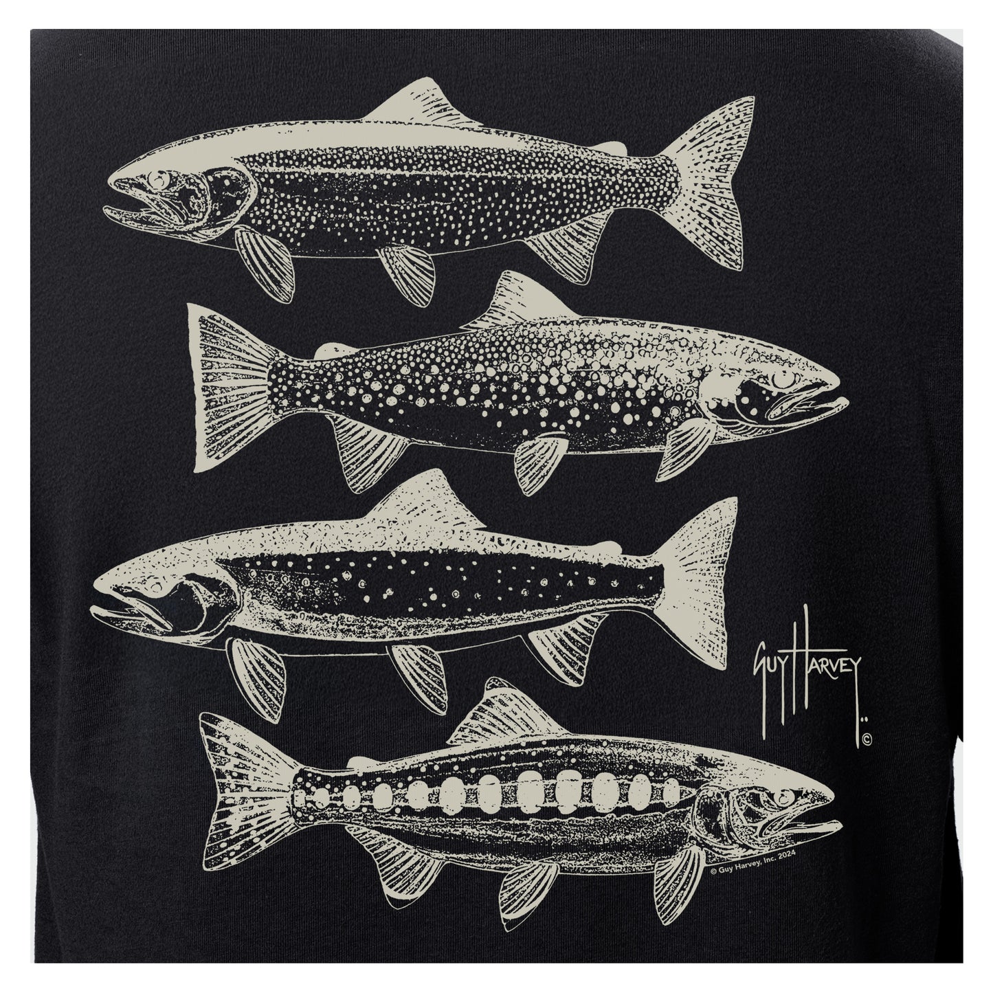 OG Long Sleeve Tee - River Collage