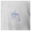 Gray fabric with blue 'Guy Harvey' logo