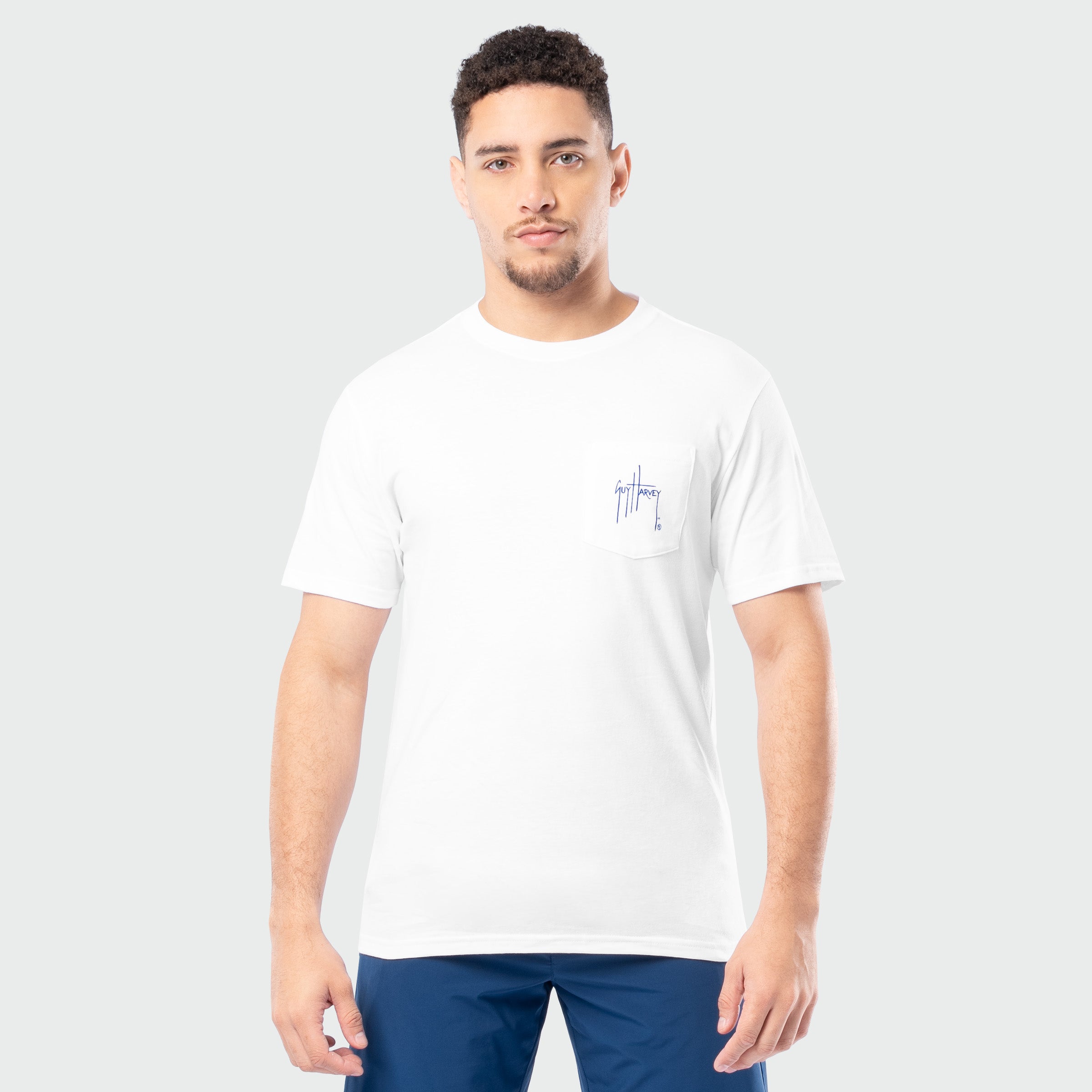 HarborLite Pocket Tee - Sail USA
