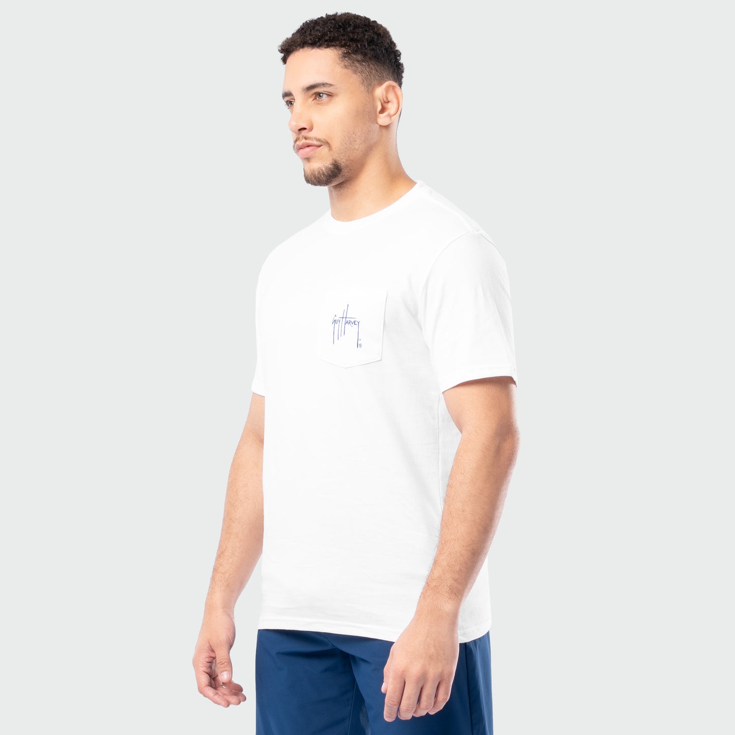 HarborLite Pocket Tee - Sail USA