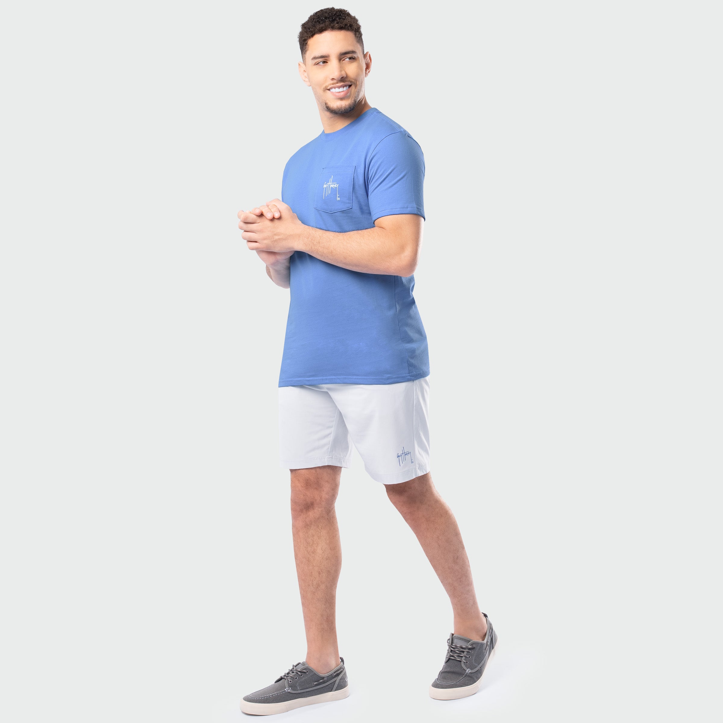 HarborLite Pocket Tee - Surf Sail
