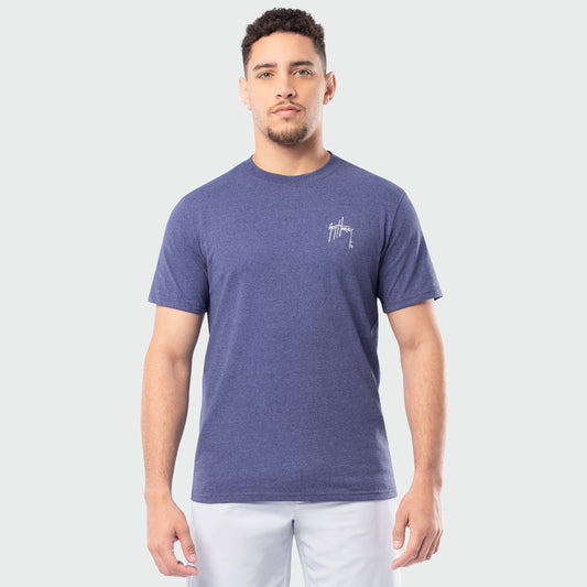 Threadcycled Tee - Sketchy Blue