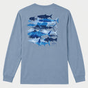 HarborLite Long Sleeve Tee - Palm Silos