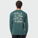 HarborLite Long Sleeve Tee - River Collage
