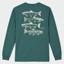 HarborLite Long Sleeve Tee - River Collage