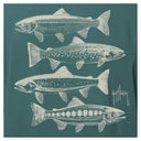 HarborLite Long Sleeve Tee - River Collage