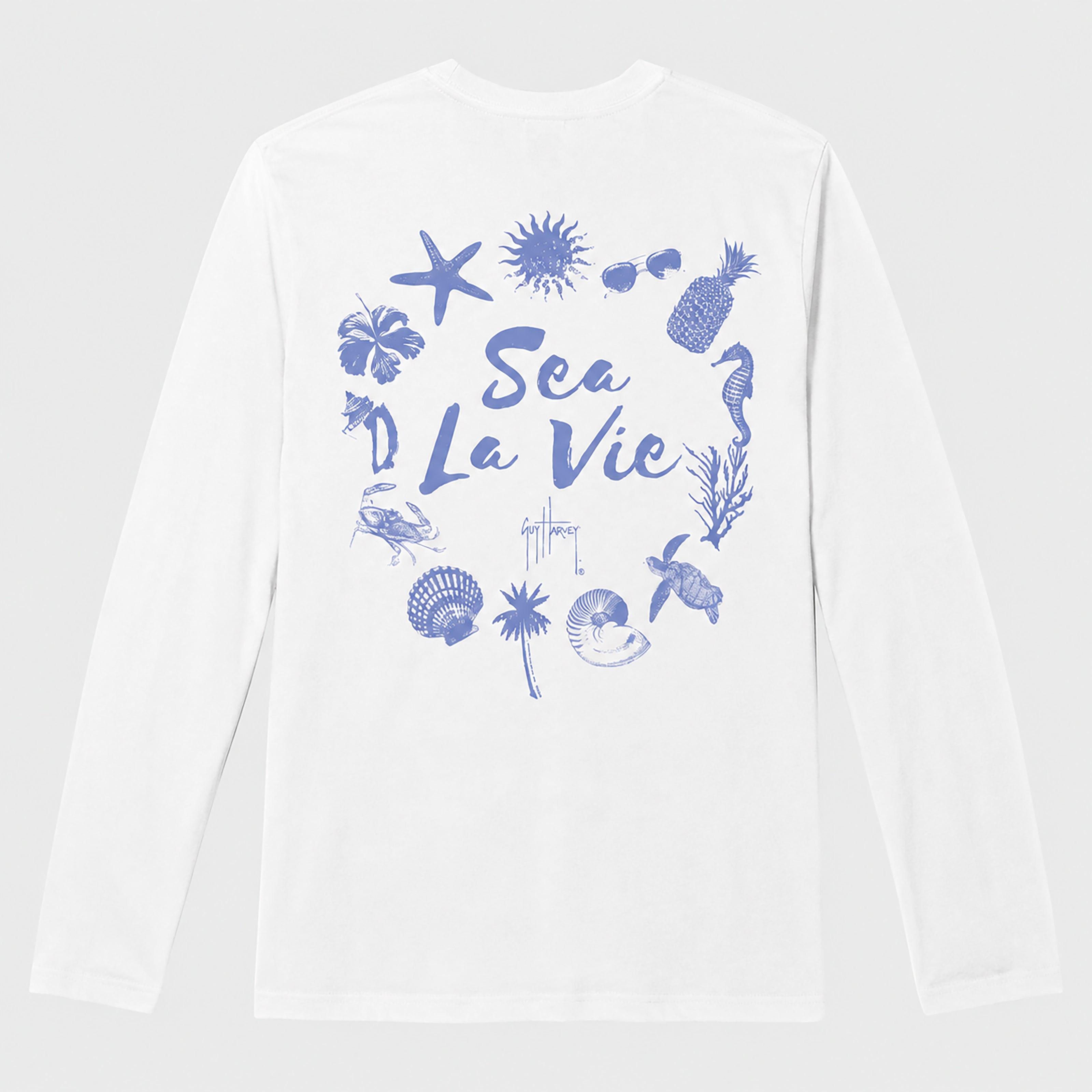 HarborLite Long Sleeve Tee - Sea La Vie – Guy Harvey