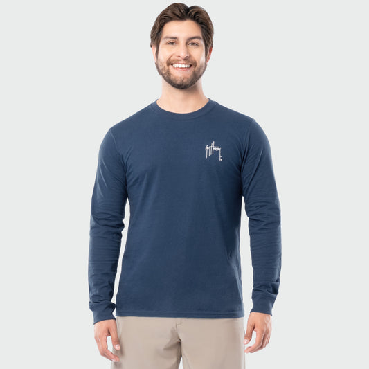 HarborLite Long Sleeve Tee - Surf Sail