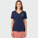HarborLite V-Neck Tee - Paradise Turtle