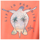 HarborLite V-Neck Tee - Paradise Turtle