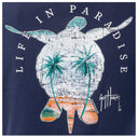 HarborLite V-Neck Tee - Paradise Turtle