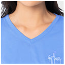 HarborLite V-Neck Tee - Shell Yeah