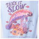 HarborLite V-Neck Tee - Take It Slow