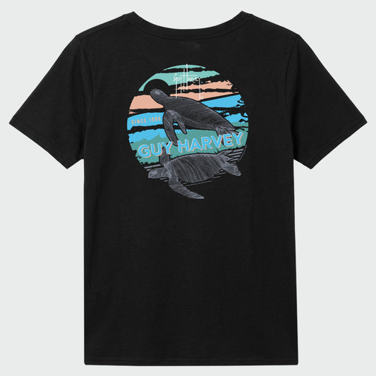 HarborLite V-Neck Tee - Two Shells