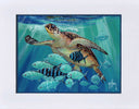 "Hawksbill Caravan" Mini Print