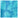 Blue fabric with floral and geometric patterns