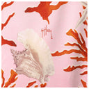 Island Ease Wrap Skirt - Coral Paradise