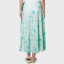 Island Ease Wrap Skirt - Ocean Tide