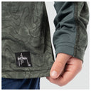 Kids Marlin Air Sun Protection Printed Hood - Saltwater AO