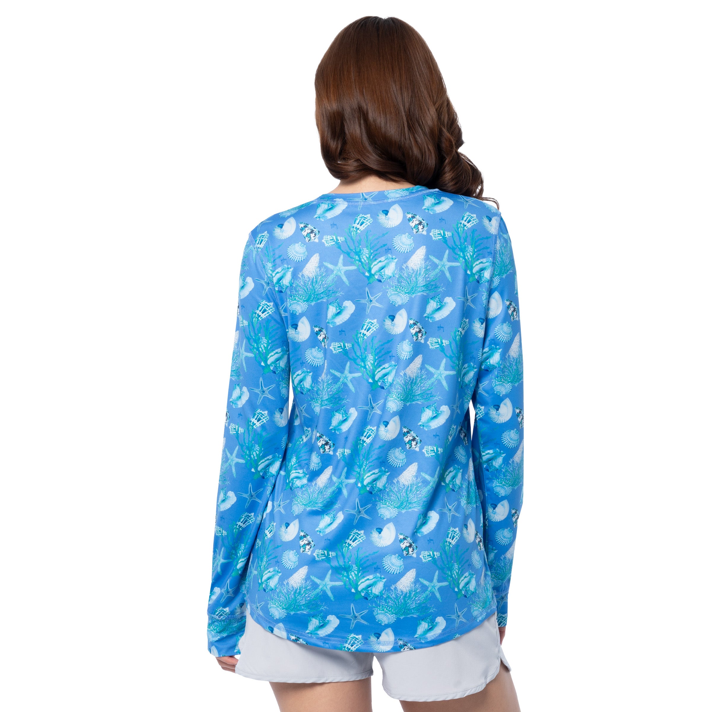 Women's Fine Shells Sublimated Sun Protection Top