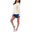 Women's Paradise Long Sleeve V Neck T-Shirt