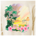 Women's Paradise Long Sleeve V Neck T-Shirt