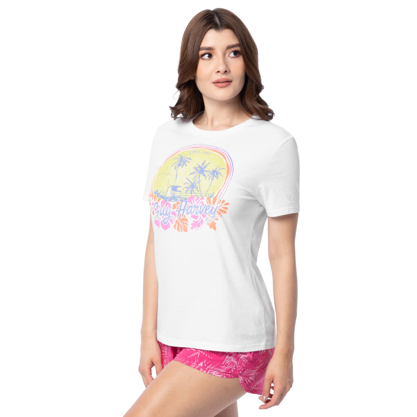 Women's Sunset Lightweight Crew Neck T-Shirt