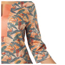 Women's Tropical Garden Printed Tunic Dress