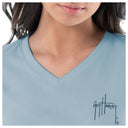 Women's Tropical Long Sleeve V Neck T-Shirt